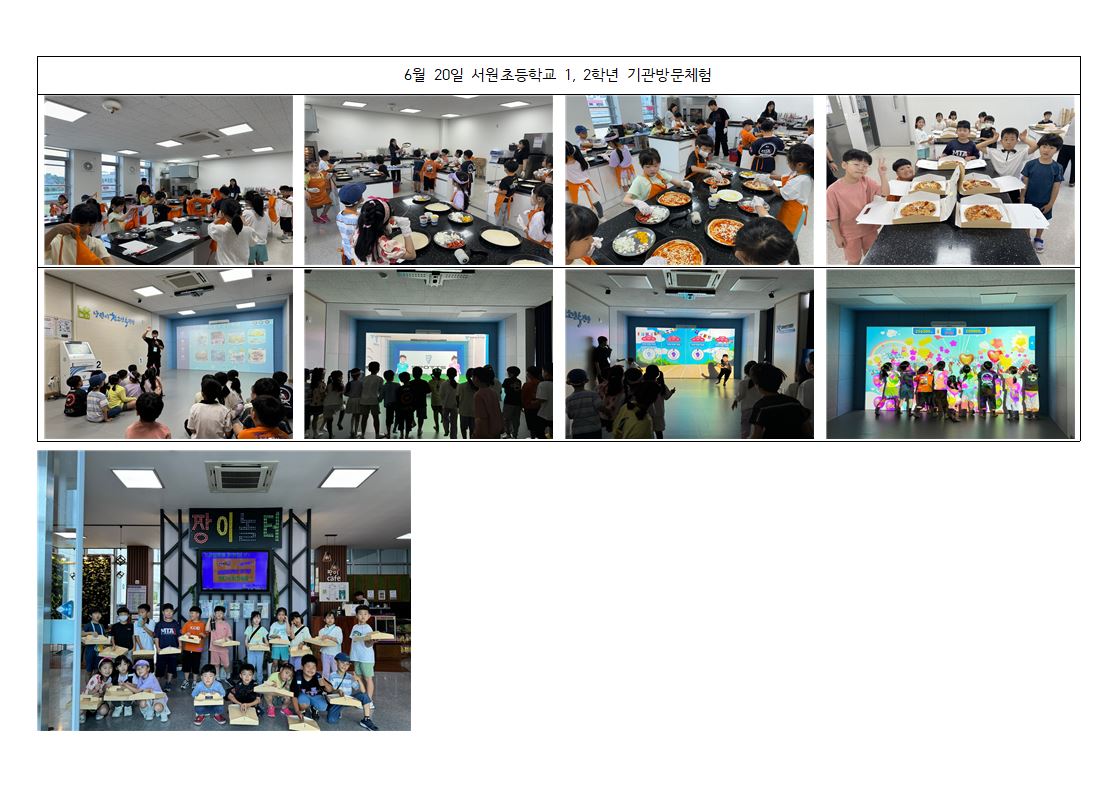 6.20 서원초 1, 2학년 기관방문.JPG